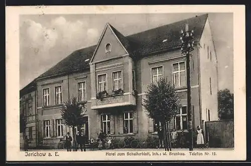 AK Jerichow a. E., Hotel zum Schulterblatt