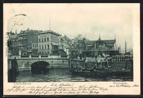 AK Rotterdam, Leuvenhaven, Brug