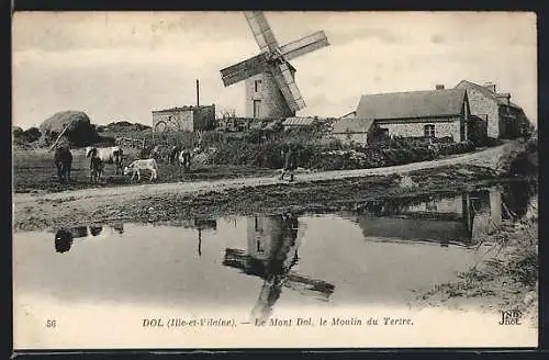 AK Dol, Le Mont Dol, le Moulin du Tertre