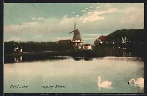 AK Norderney, Napoleon Schanze