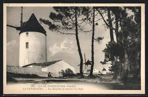 AK La Guèrnière, Les Moulins à travers les Pins