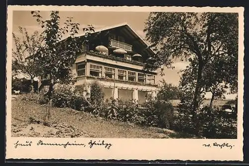 AK Scheidegg, Hotel-Pension Haus Sonnenschein