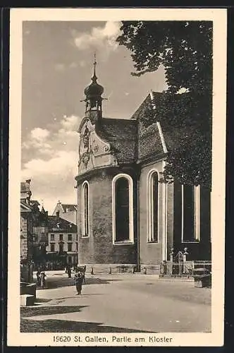 AK St. Gallen, Partie am Kloster