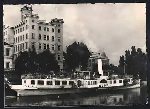 AK Dampfer Hebe, Erste Donau-Dampfschiffahrts-Gesellschaft