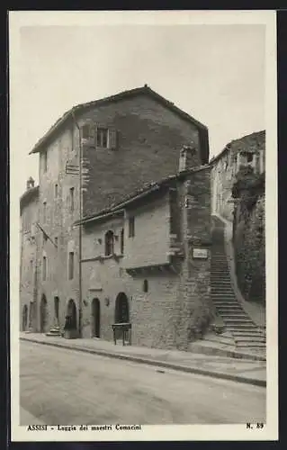 AK Assisi, Loggia dei maestri Comacini