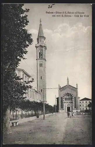 AK Padova, Chiesa di S. Antonio all`Arcella ove mori S. Antonio