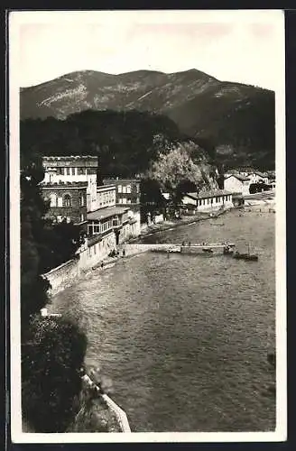 AK Zelenika, Blick nach Hotel-Pension Zelenika