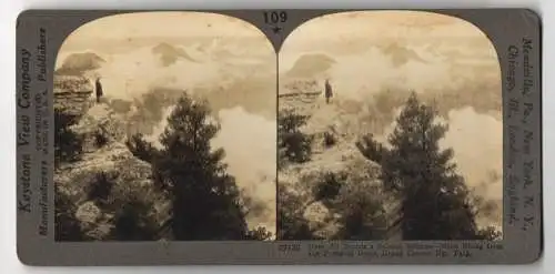 Stereo-Fotografie Keystone View Company, Meadville, Ansicht Grand Canyon / Arizona