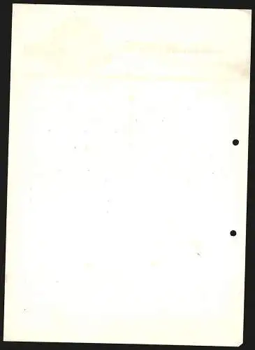 Rechnung Neckartenzlingen /Württ. 1941, Gebr. Hörz, Tabakwaren-Grosshandlung, Blick auf die Geschäftsstelle