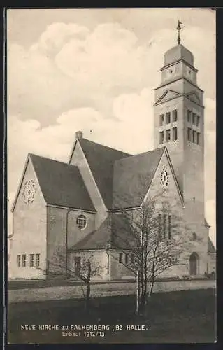 AK Falkenberg / Elster, Motiv der Neuen Kirche