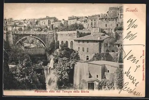 AK Tivoli, Panorama visto dal Tempio della Sibilla