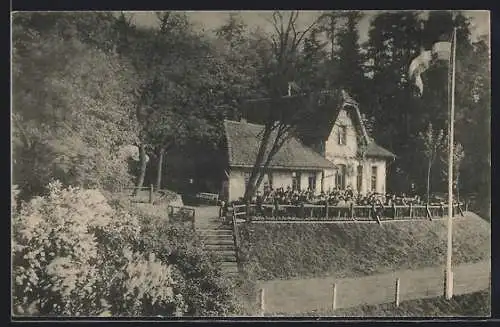 AK Stade, Gasthaus Schützenhaus auf dem Schwarzenberg W. Lehmkuhl