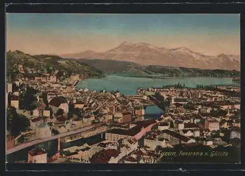 AK Luzern, Panorama von Gütsch