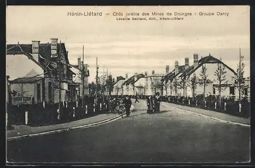 AK Hénin-Liétard, Cités jardins des Mines de Dourges, Groupe Darcy