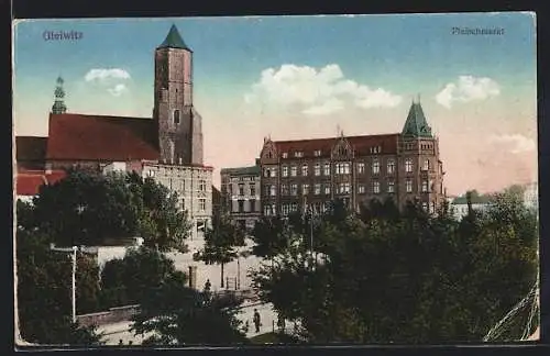 AK Gleiwitz, Älteste kath. Kirche