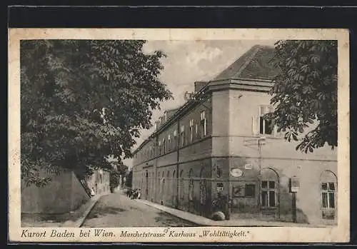 AK Baden, Wohltätigkeitshaus in der Marchetstrasse