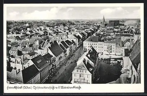 AK Frankfurt /Oder, Gesamtansicht von der Marienkirche