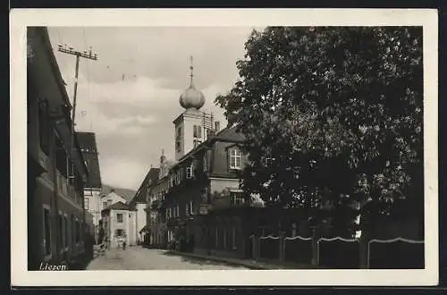 AK Liezen, Conditorei, Auto-Garage, Kirche