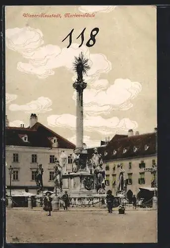 AK Wiener-Neustadt, Marien-Säule