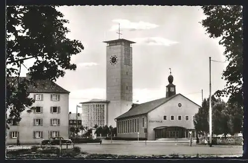 AK Schweinfurt, Kirche St. Killian & Stadthalle