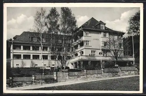 AK Bad Elster i. V., Kurheim Reichsbahn