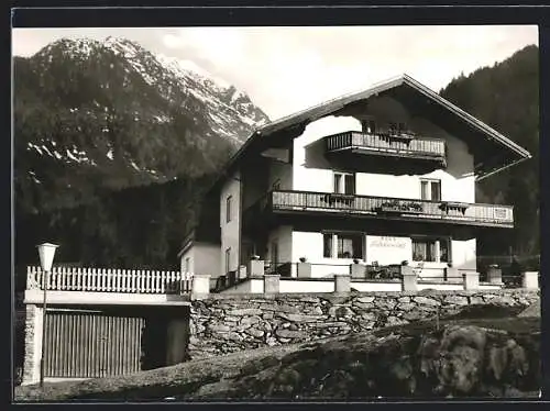 AK Finkenberg /Zillertal, Hotel Haus Edelweiss L. u. J. Piel