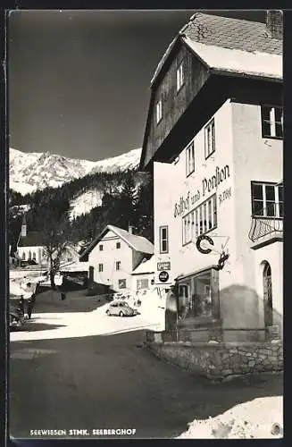 AK Seewiesen /Stmk., Gasthof und Pension Seeberghof