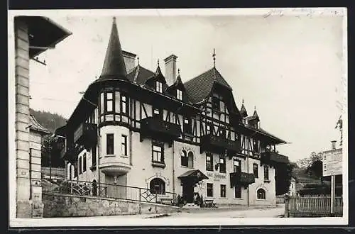 AK Spital am Semmering, Am Hotel Hirschenhof