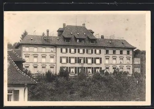 AK Zürich, Das Erholungshaus Fluntern, Zürichbergstrasse 110