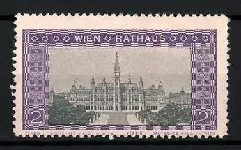 Reklamemarke Wien, Rathaus