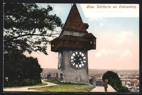 AK Graz, Uhrturm am Schlossberg