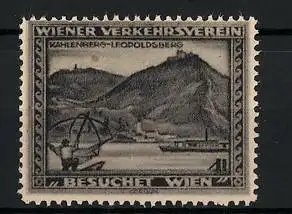 Reklamemarke Wien, Kahlenberg-Leopoldsberg, Besuchet Wien, Wiener Verkehrsverein