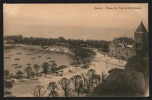 AK Ouchy, Place du Port et le Chateau