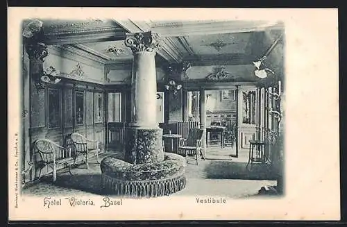 AK Basel, Hotel Victoria, Vestibule