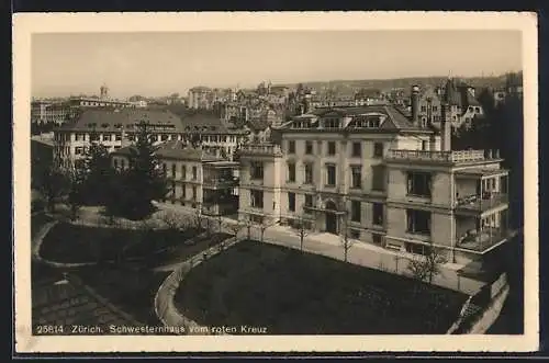 AK Zürich, Schwesternhaus vom roten Kreuz