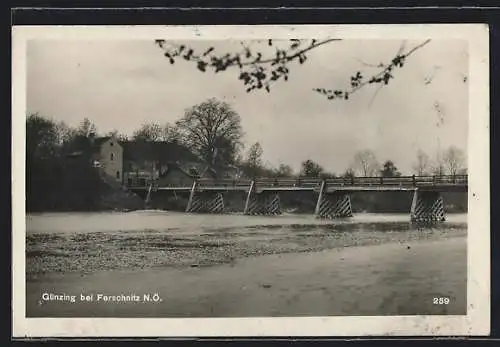 AK Ferschnitz, Günzing und Flussbrücke