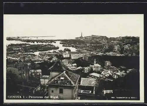AK Genova, Panorama dal Righi