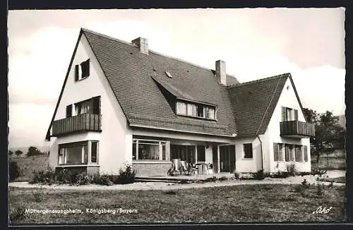 AK Königsberg / Bayern, Müttergenesungsheim