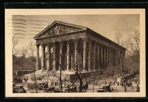 AK Paris, Église de la Madeleine