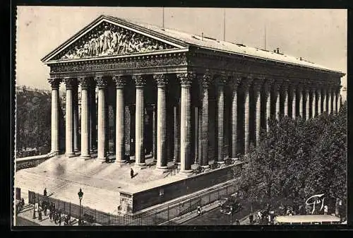 AK Paris, Église de la Madeleine, Seitenansicht