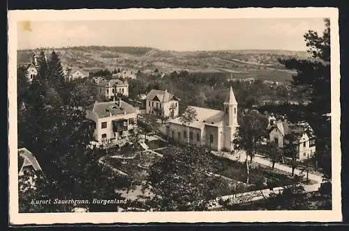 AK Bad Sauerbrunn, Panorama