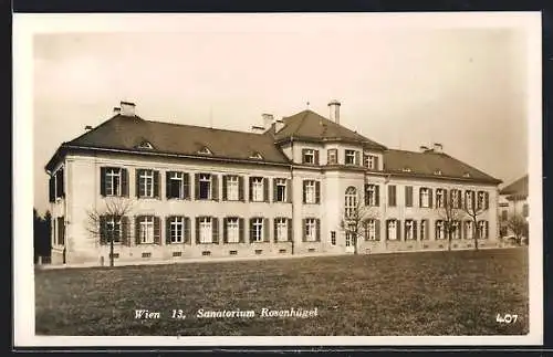 AK Wien, Sanatorium Rosenhügel
