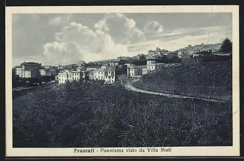 AK Frascati, Panorama visto da Villa Muti