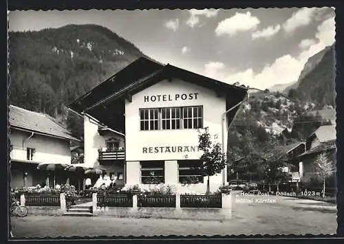 AK Döllach /Mölltal, Hotel-Restaurant Post