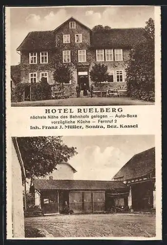 AK Sontra /Bez. Kassel, Hotel Ruelberg von Franz J. Müller