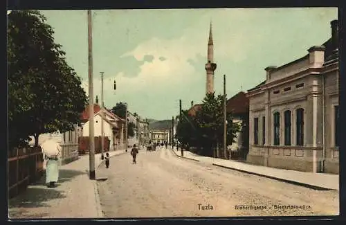 AK Tuzla, Strassenpartie in der Bienerthgasse