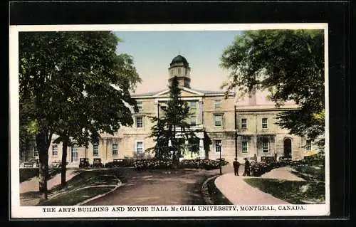 AK Montreal, The Arts Building and Moyse Hall Mc Gill University