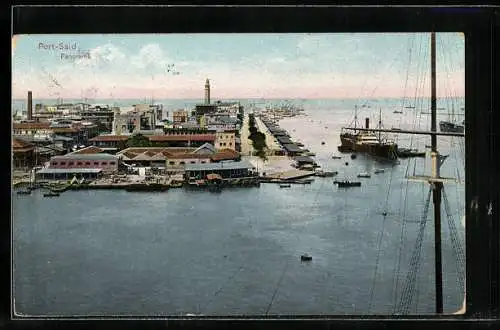 AK Port-Said, Panoramaansicht