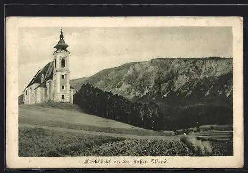 AK Höflein an der Hohen Wand, KIrche Maria Kirchbüchl an der Hohen Wand