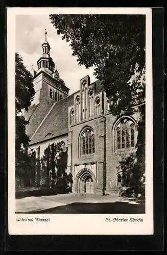 AK Wittstock /Dosse, St.-Marien-Kirche